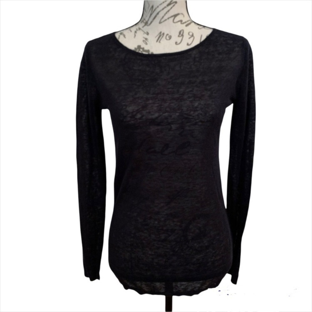Club Monaco Sheer Linen Sweater